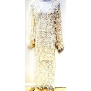 ZARA Long mesh dress, NWT, Sz M